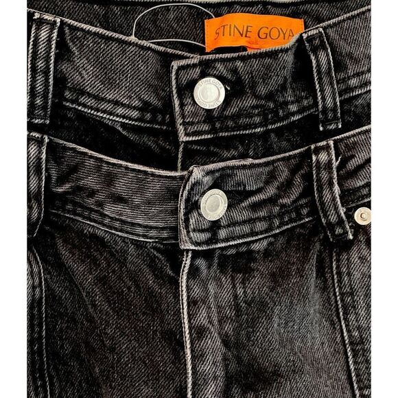 STINE GOYA Paul, 1909 Denim - Wide leg black jeans size 27 NWOT - Picture 7 of 7